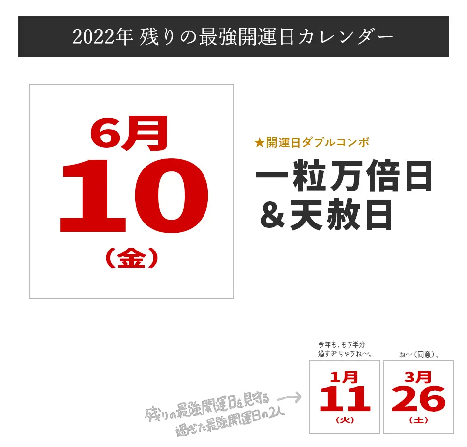 22年の最強クラス開運日 一粒万倍日 天赦日 をマスター 金運も味方につけて豊かに 楽しく生活しよう 人事を尽くして天命を待つ 明治生まれの靴博士